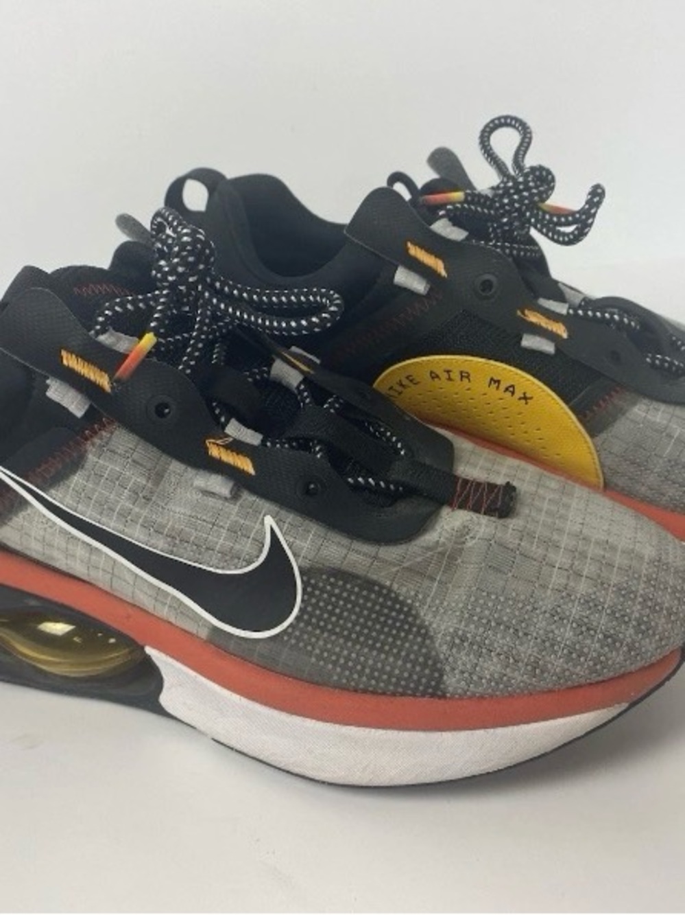 Nike Air Max Sneakers - Size 13 Gray/Black/Orange/Yellow